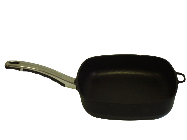 Titanová pánev hranatá 20 x 20 x 7 cm objem 1,8 l BAF GIGANT Newline
