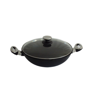 Titanový wok Ø 32 cm s poklicí 4 l BAF Gigant INDUKCE